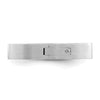 14k White Gold 4mm CLIQ Hinged Shank Size 8