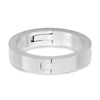 14k White Gold 4mm CLIQ Hinged Shank Size 8