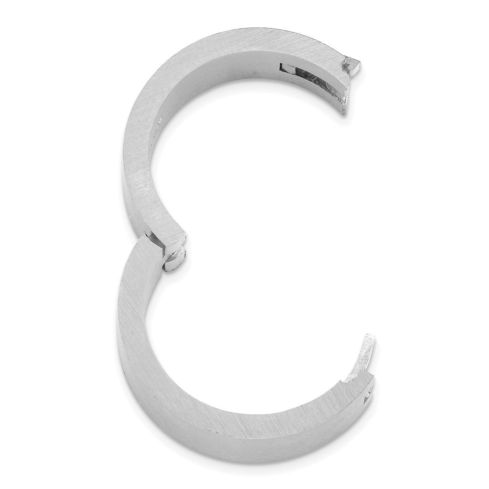 14k White Gold 6mm CLIQ Hinged Shank Size 5.5