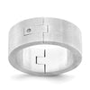 14k White Gold 8mm CLIQ Hinged Shank Size 9.5