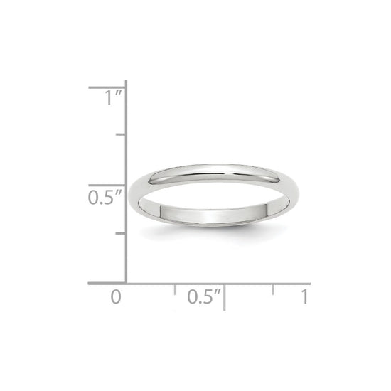 Half-Round Band — 2.5 mm