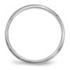Half Round with Edge Band — 2.5 mm