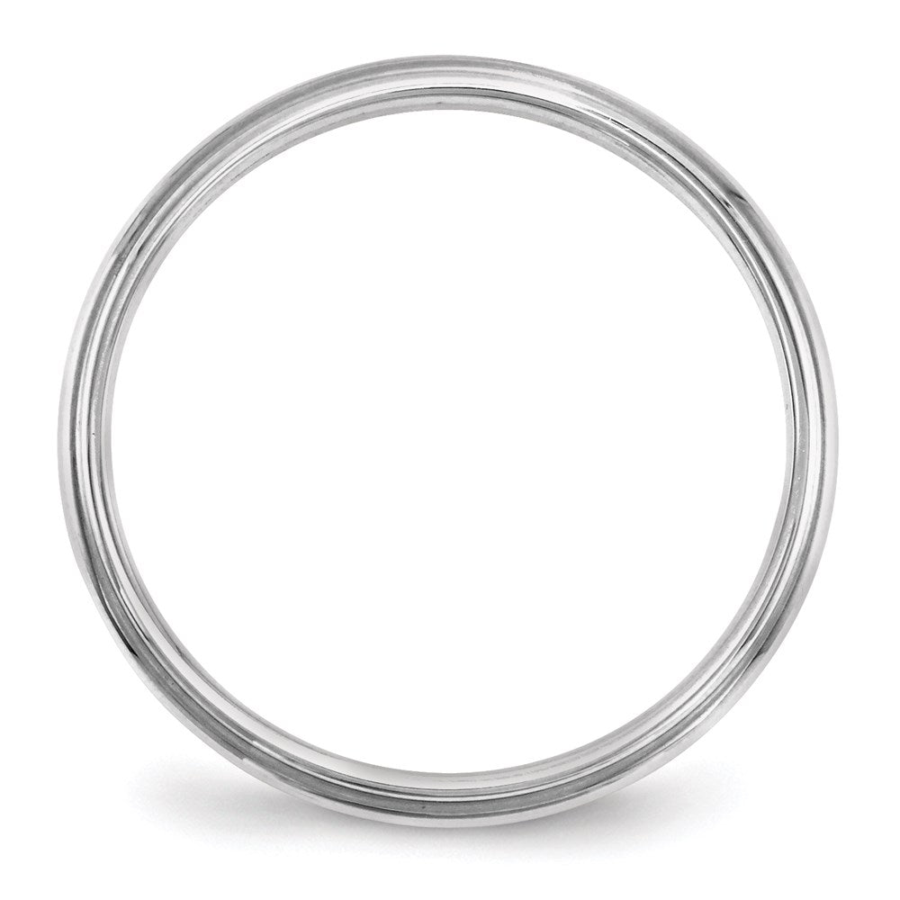 Half Round with Edge Band — 2.5 mm