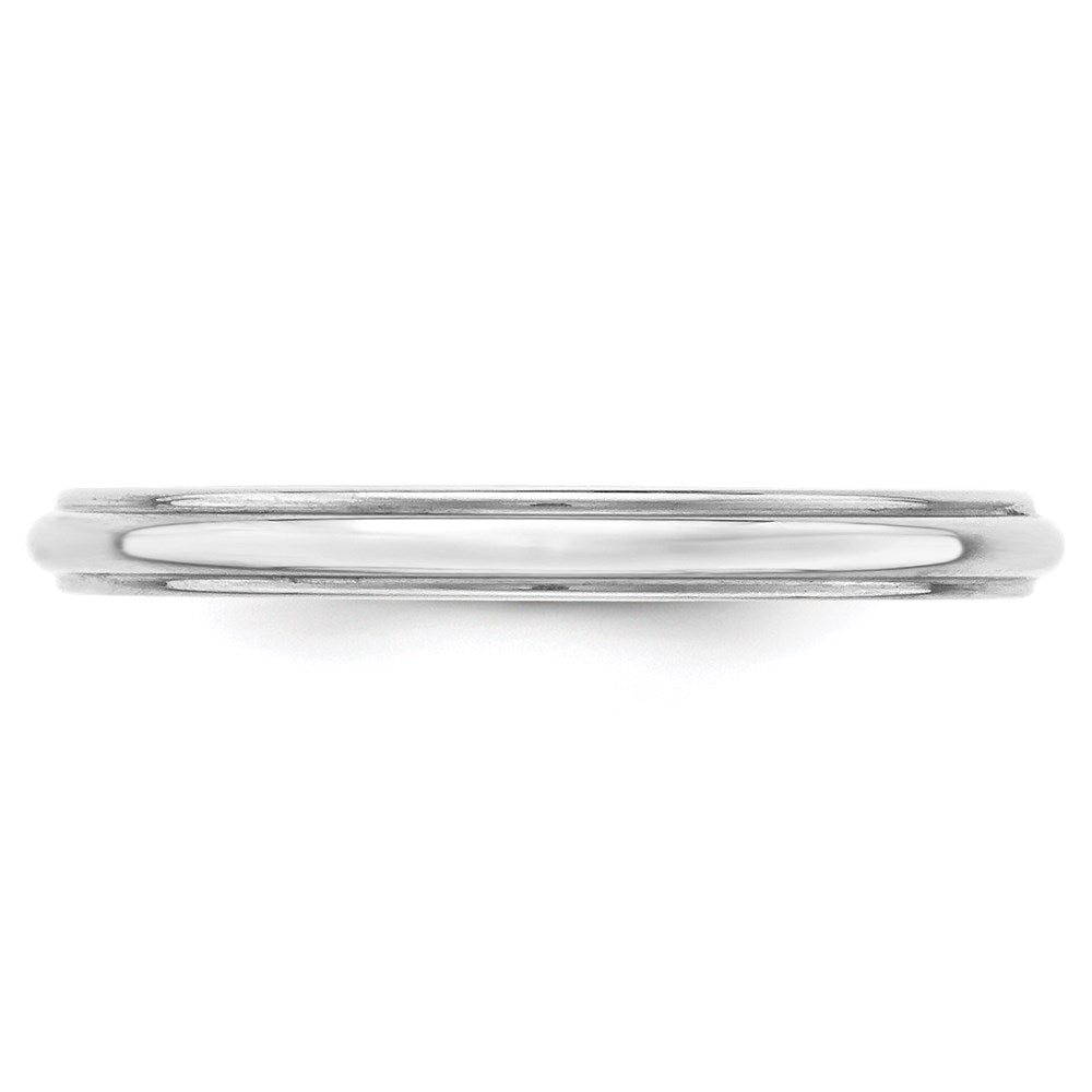 Half Round with Edge Band — 2.5 mm