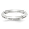 Half Round with Edge Band