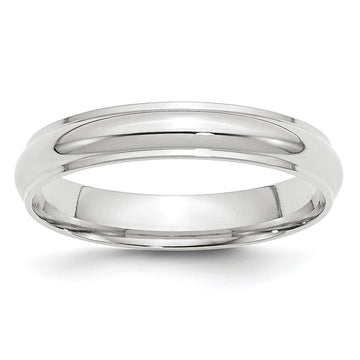 Half Round with Edge Band — 4 mm
