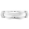 Half Round with Edge Band — 6 mm