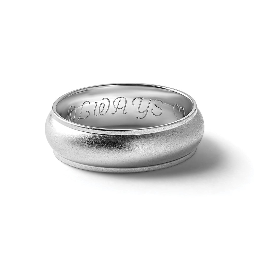 Half Round with Edge Band — 6 mm