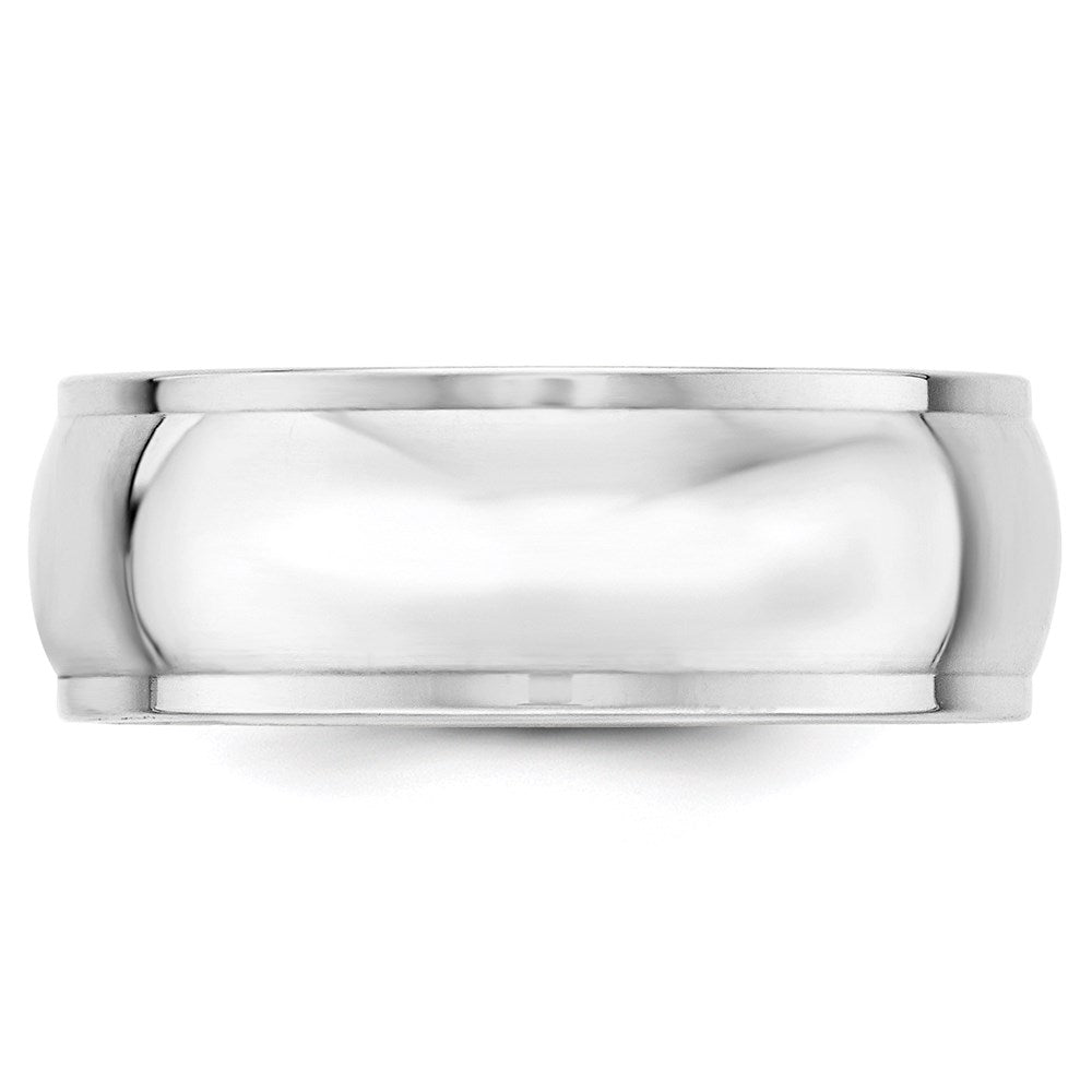 Half Round with Edge Band — 8 mm