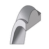 Half Round with Edge Band — 2.5 mm