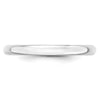 Half Round Lightweight Band — 2.5 mm