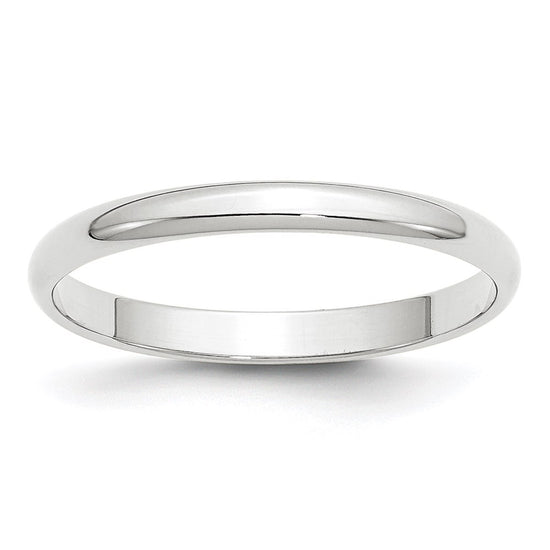 Half Round Lightweight Band — 2.5 mm