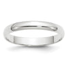 Half Round Lightweight Band — 3 mm