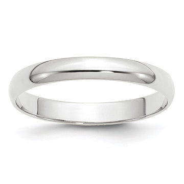Half Round Lightweight Band — 3 mm