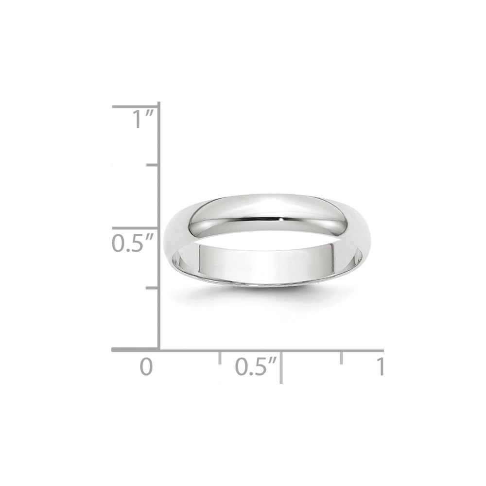 Half Round Lightweight Band — 4 mm