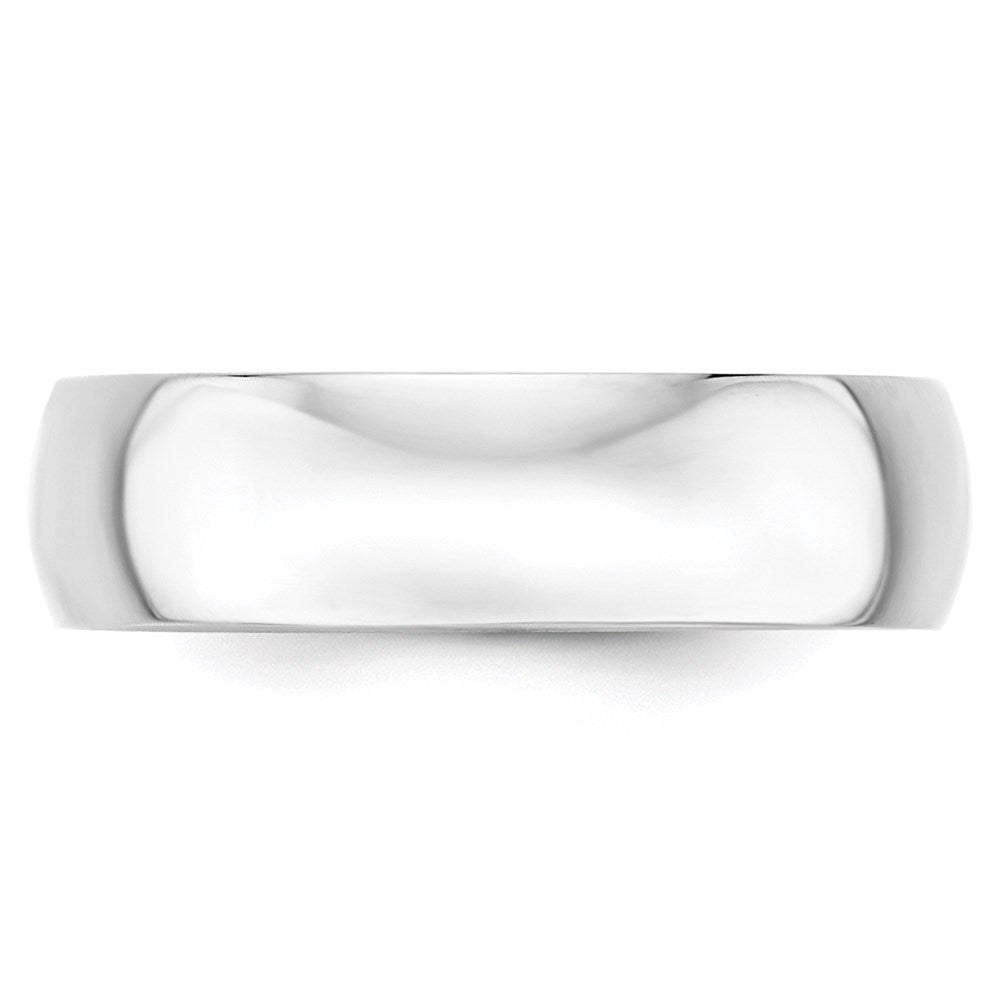 Half Round Lightweight Band — 6 mm