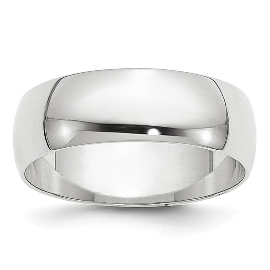 Half Round Lightweight Band — 6 mm