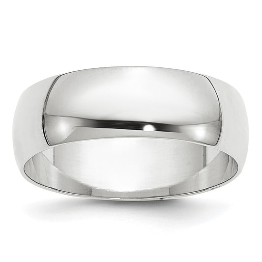 Half Round Lightweight Band — 6 mm