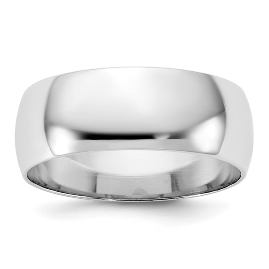 Half Round Lightweight Band — 7 mm