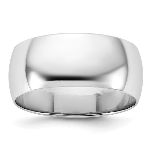 Half Round Lightweight Band — 8 mm