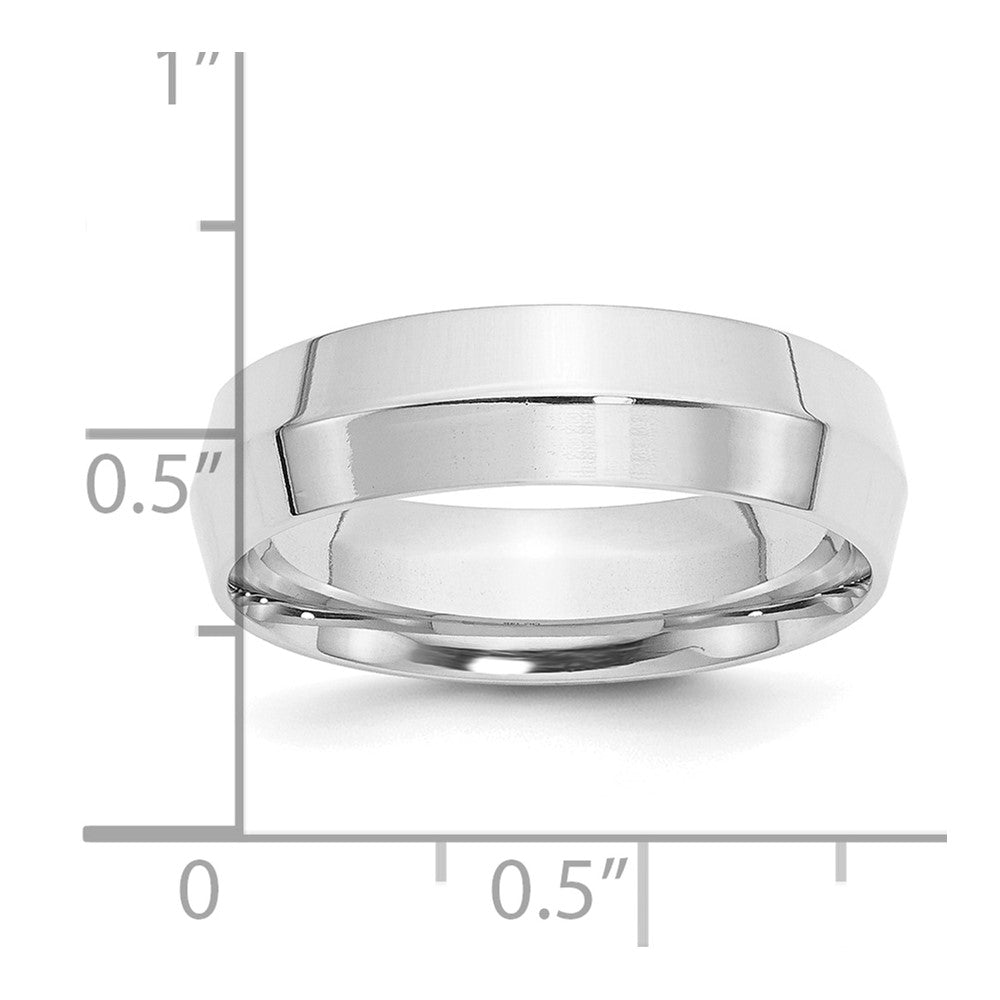 Knife Edge Comfort Fit Band — 6 mm