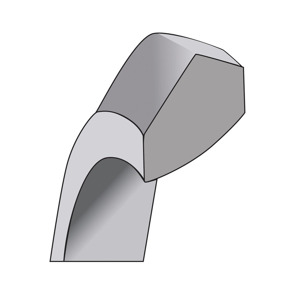 Knife Edge Comfort Fit Band — 4 mm