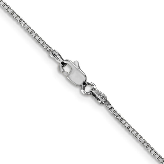Gold (10K & 14K) Box Chain — 1.1 mm