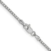 Gold (10K & 14K) Box Chain — 1.5 mm