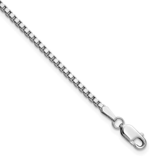 Gold (10K & 14K) Box Chain — 1.9 mm