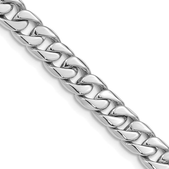 Hand Polished Flat Beveled Curb Chain