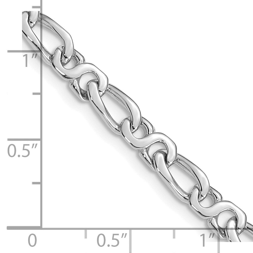 Gold Polished Fancy Link Chain