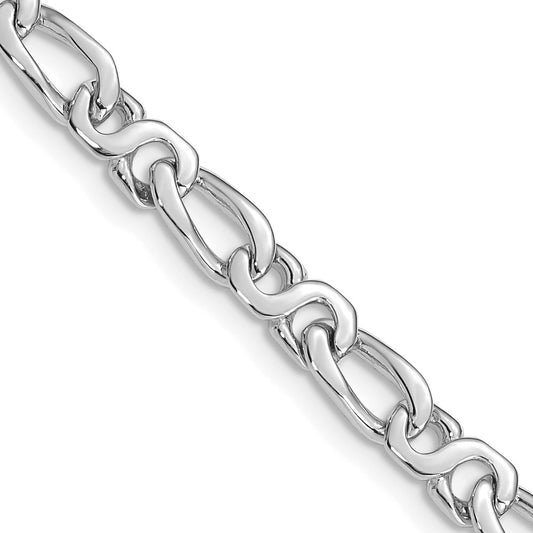 Gold Polished Fancy Link Chain