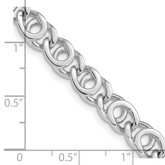 Gold Polished Fancy Link Chain