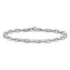5.1mm Hand-polished Fancy Link Chain Bracelets