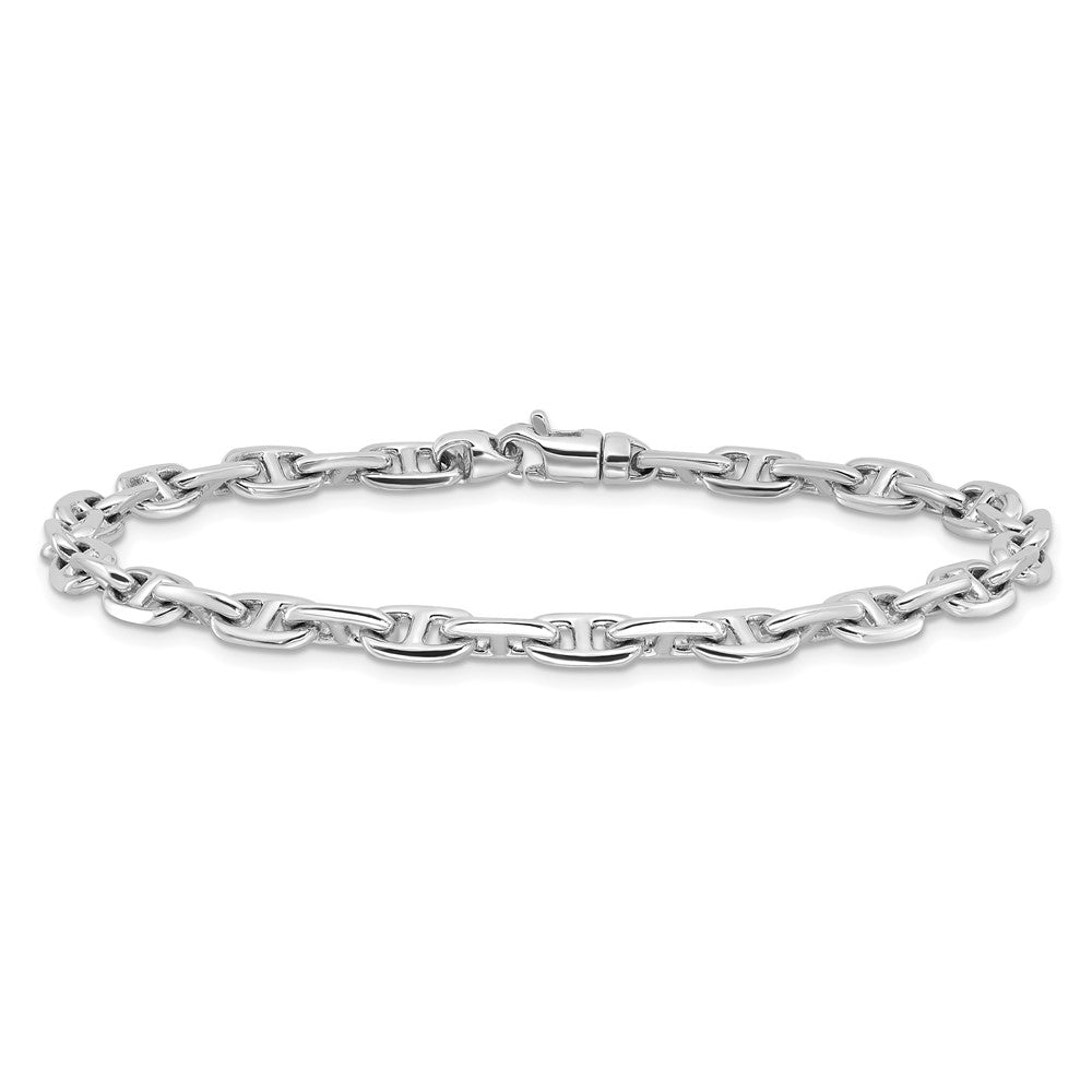 5.1mm Hand-polished Fancy Link Chain Bracelets