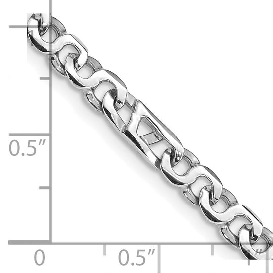 Gold Hand-Polished Fancy Link Chain