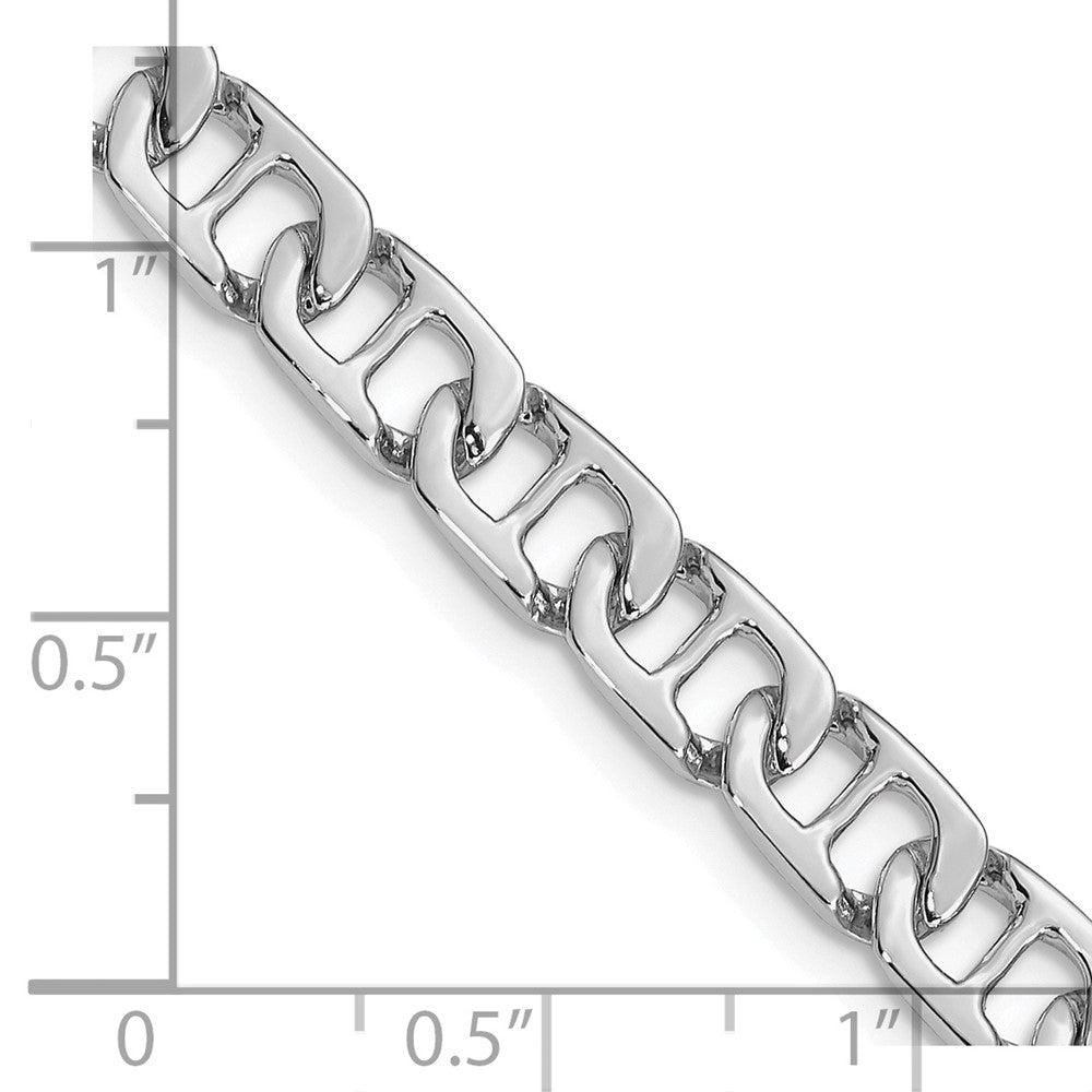 Gold Hand-Polished Fancy Anchor Chain
