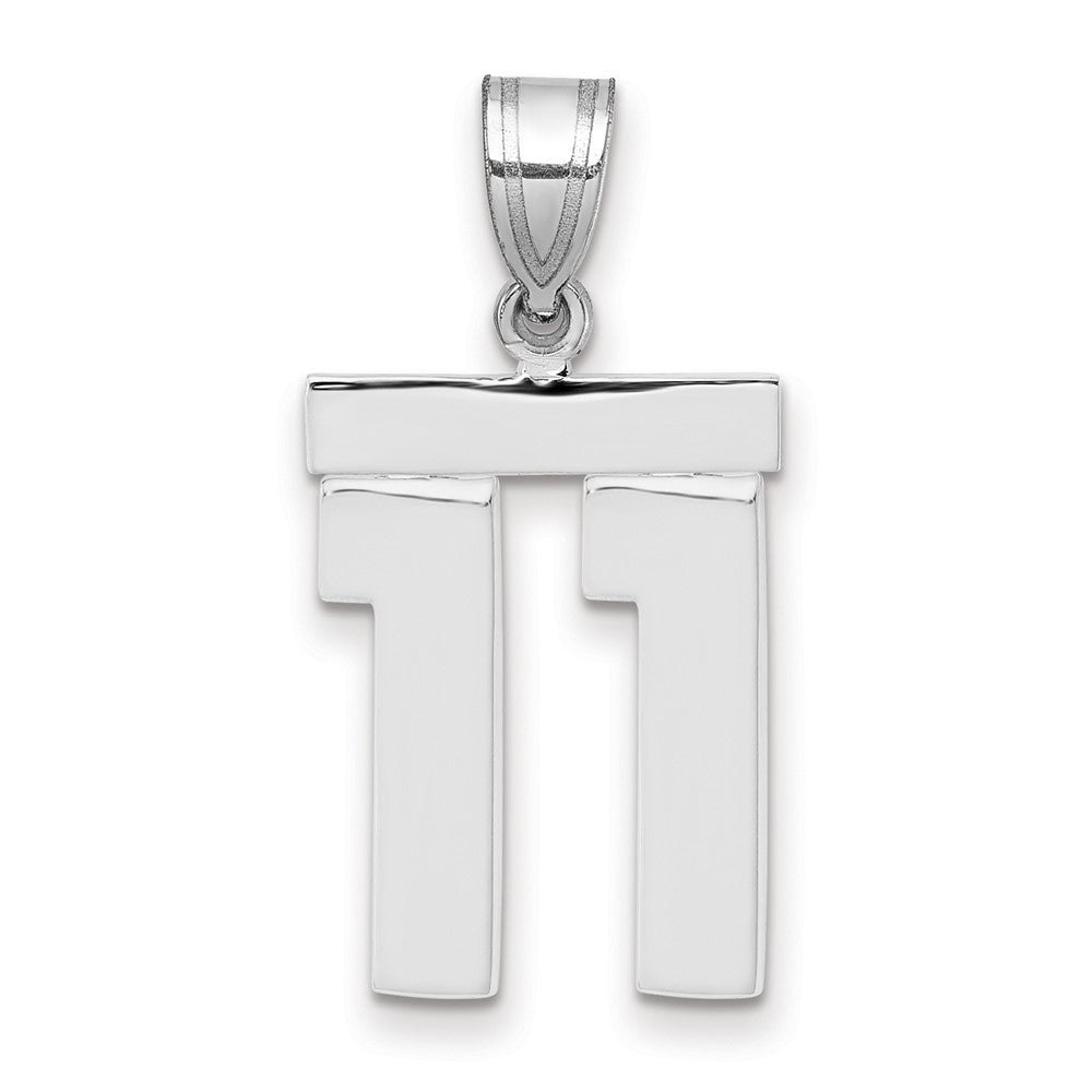 Polished Number Charms — 11