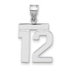 Polished Number Charms — 12