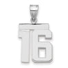 Polished Number Charms — 16