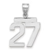 Polished Number Charms — 27