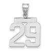 Polished Number Charms — 29