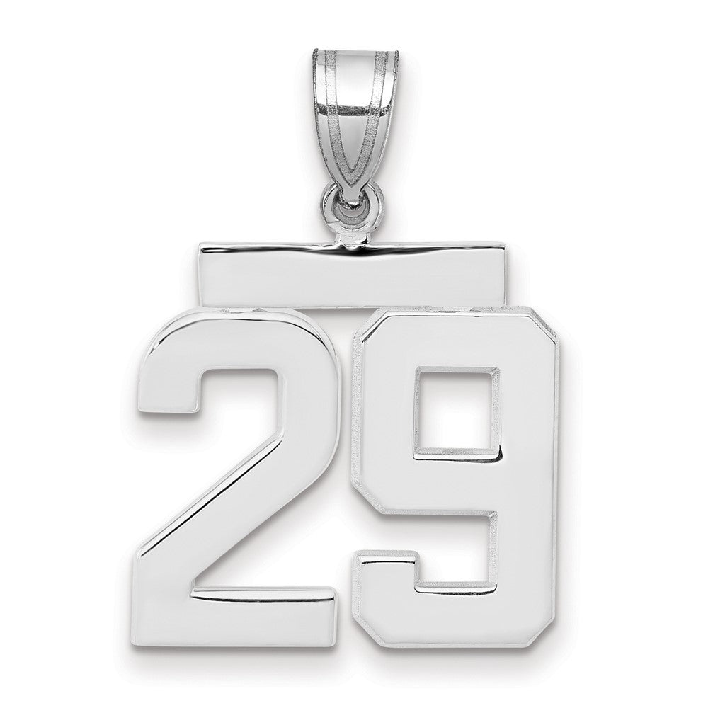 Polished Number Charms — 29
