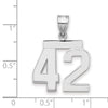 Polished Number Charms — 42