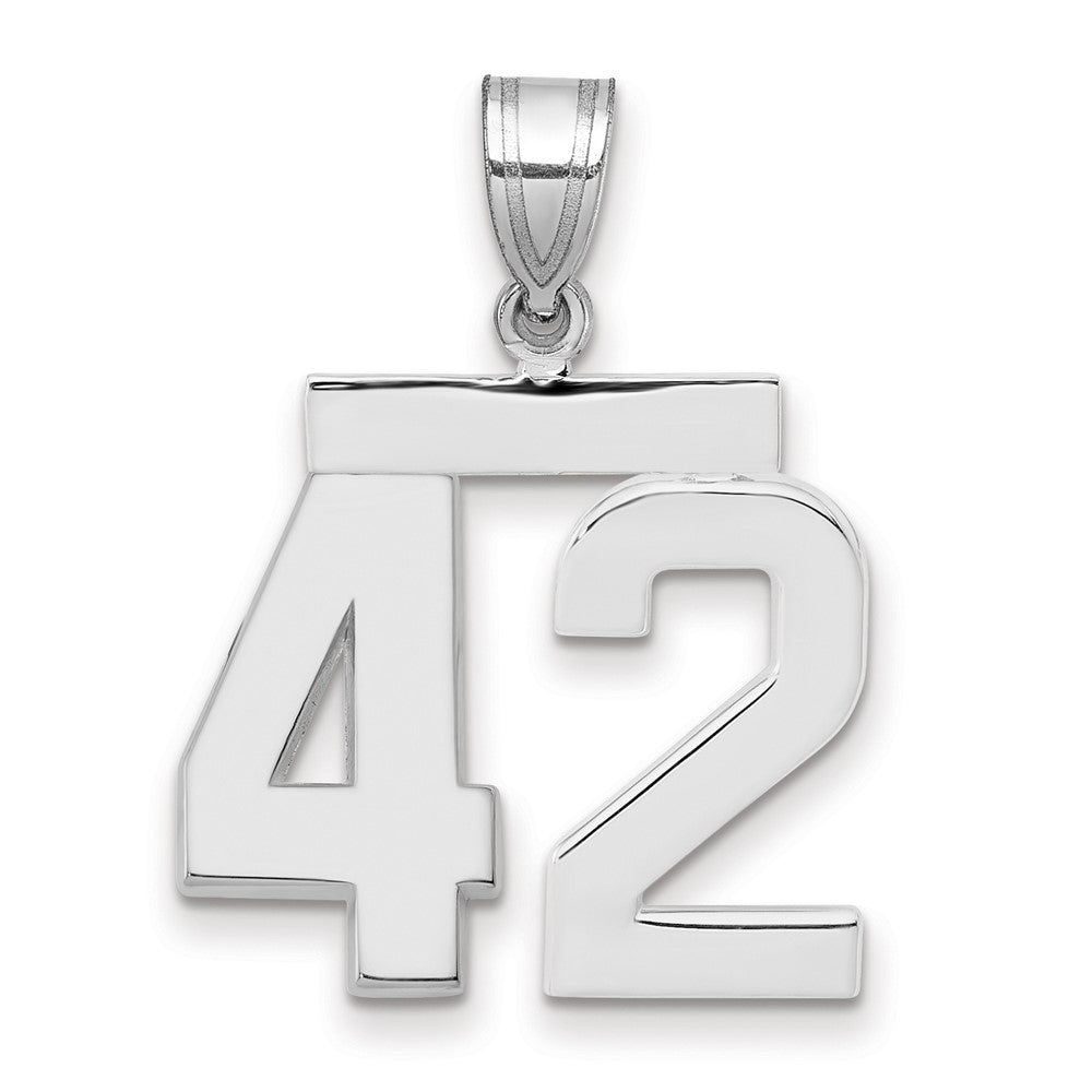 Polished Number Charms — 42