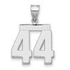 Polished Number Charms — 44