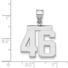 Polished Number Charms — 46