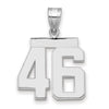Polished Number Charms — 46