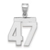 Polished Number Charms — 47