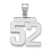 Polished Number Charms — 52